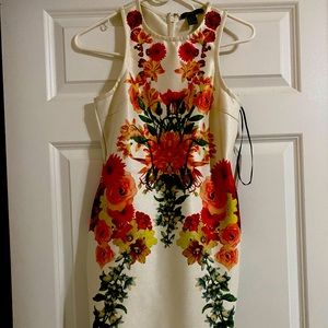 Spandex, floral dress